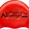 Bonnet Silicone De Natation France Natation Rouge -FRANCE NATATION Soldes rouge