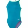 Maillot De Bain 1 Pièce SPEEDO Solid Vback Swimsuit - Aquarium/ Fake Green -FRANCE NATATION Soldes sp1 1