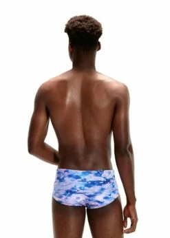 Maillot De Bain Homme SPEEDO Allover Digital 13.5cm Briefs - Clearwater Dawn -FRANCE NATATION Soldes sp3 5