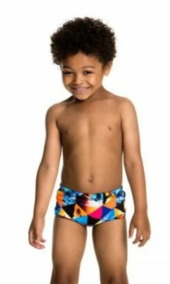 Maillot De Bain Funky Trunks Enfant Garçon Summer Snaps Multicolore