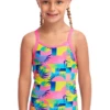 Maillot De Bain Funkita Enfant Fille Sunkissed Rose -FRANCE NATATION Soldes sunkissed