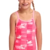 Maillot De Bain Funkita Enfant Fille Swan Lake Rose -FRANCE NATATION Soldes swan lake 2