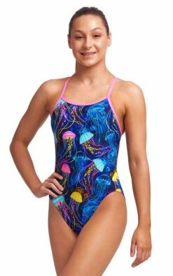 Maillot De Bain Funkita Fille Single Strap - Schwimma Stinga -FRANCE NATATION Soldes swimma girls1
