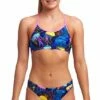 Maillot De Bain Funkita 2 Pièces Fille Racerback - Swimma Stinga -FRANCE NATATION Soldes swimma girls 2p1