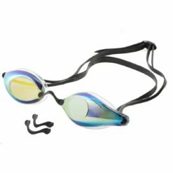 Lunettes De Natation Aquarapid Swimracing Mirror Black