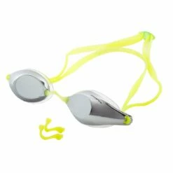 Lunettes De Natation Aquarapid Swimracing Mirror Fluo Green