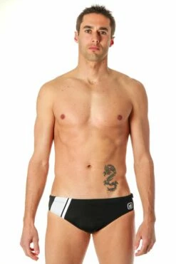 Maillot De Bain Homme Zerod Brief Smt Noir -FRANCE NATATION Soldes z3r0d 15swimming man training black 7