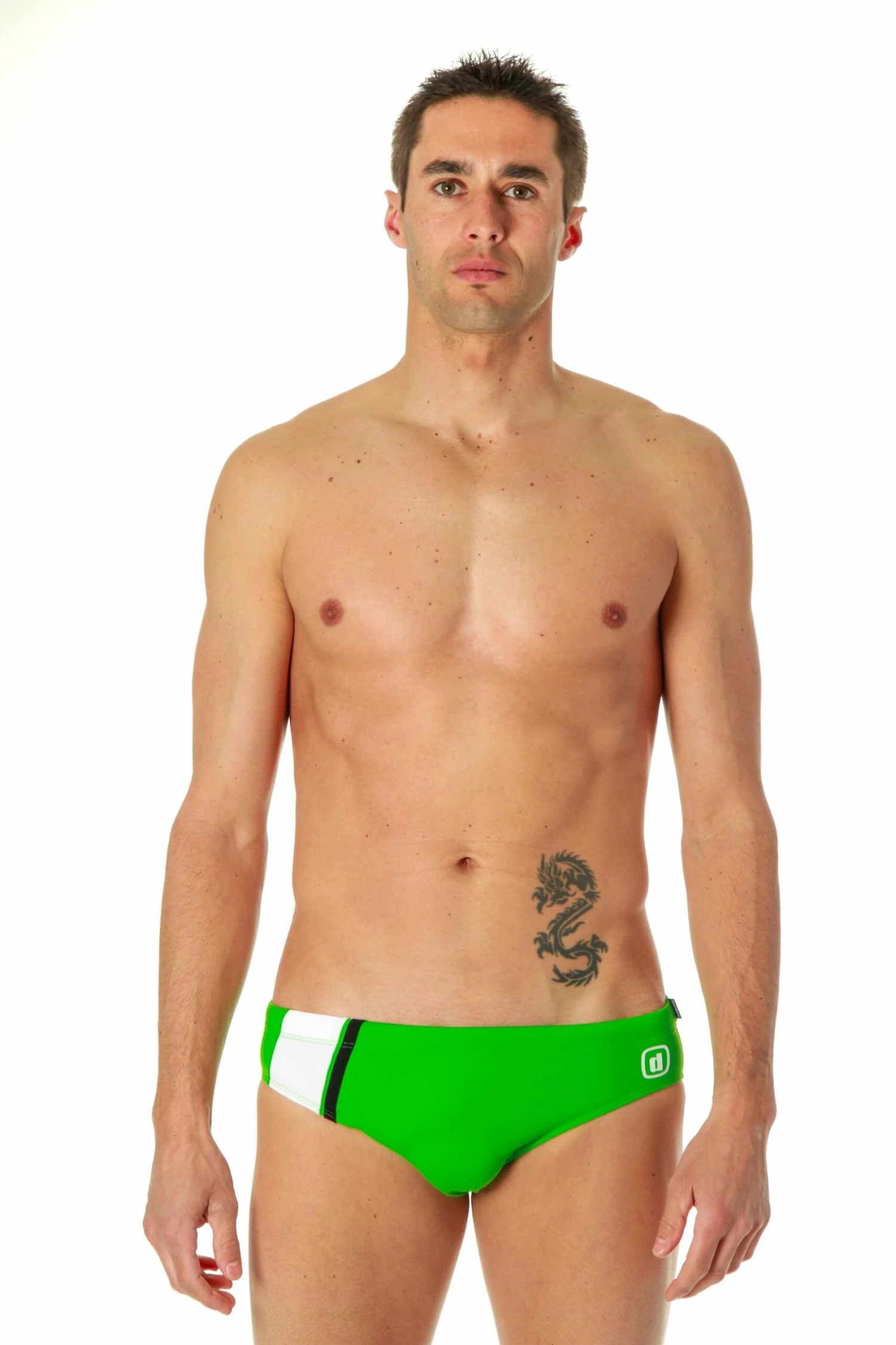 Maillot De Bain Homme Zerod Brief Training Vert 5 Maillot De Bain Homme Zerod Brief Training Vert – Image 3