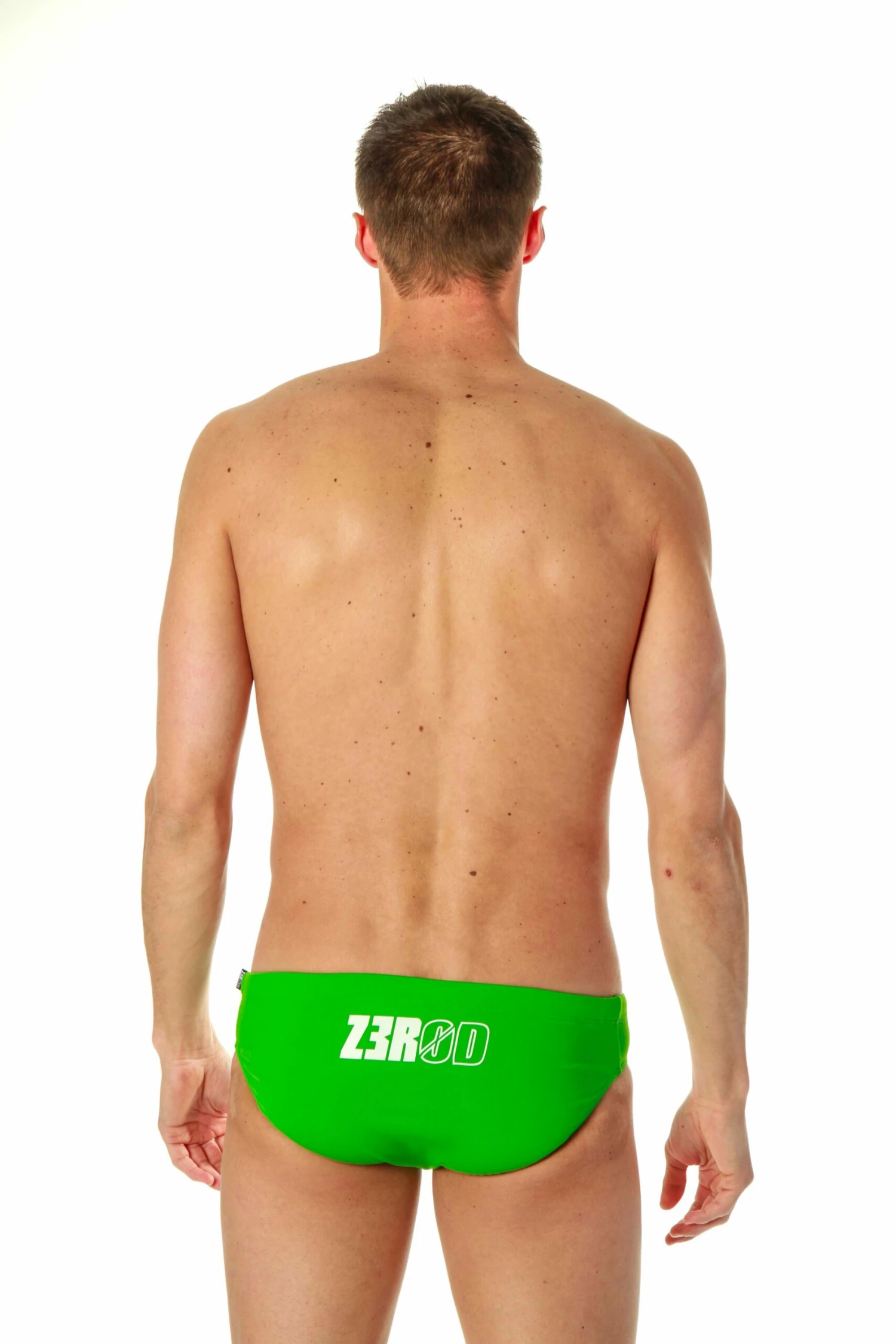 Maillot De Bain Homme Zerod Brief Training Vert 6 Maillot De Bain Homme Zerod Brief Training Vert – Image 4
